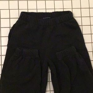 Black Brandy Melville Rosa Sweatpants